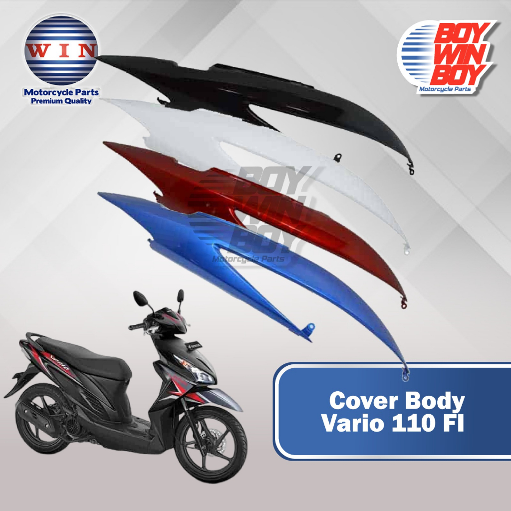 Jual 1 Set kempolan cover body belakang kanan kiri Honda Vario 110 FI