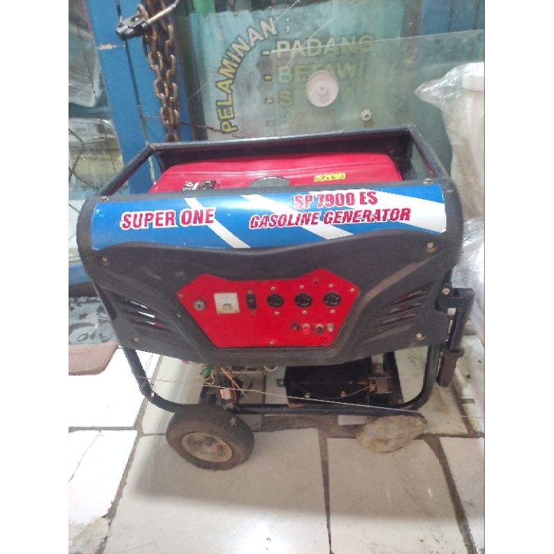Jual GENSET 6000 WAT (TINGGAL BELIIN AKI & BENDIKNYA LANGSUNG HIDUP