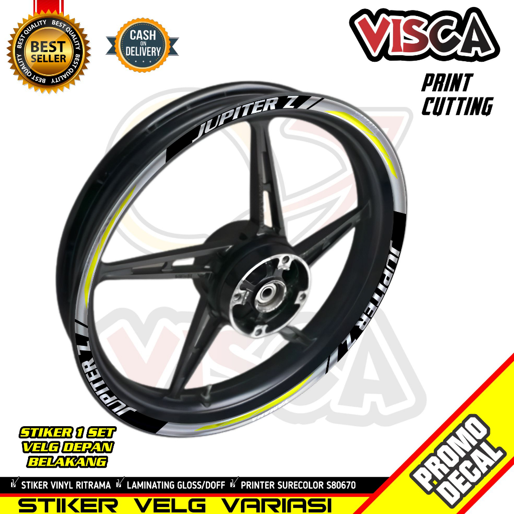 Jual Stiker Velg List Velg Motor Stiker Velg Sticker Velg Jupiter Z Shopee Indonesia