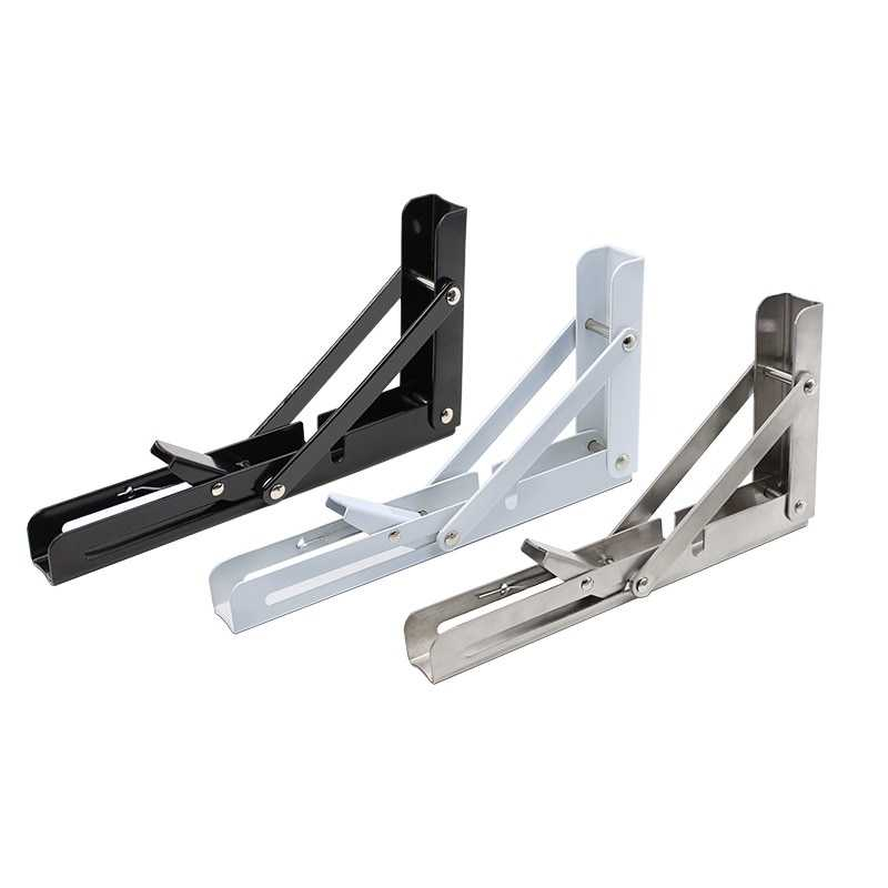 Jual Bracket Siku Rak Dinding Lipat Penyangga Stainless Steel 2 PCS ...