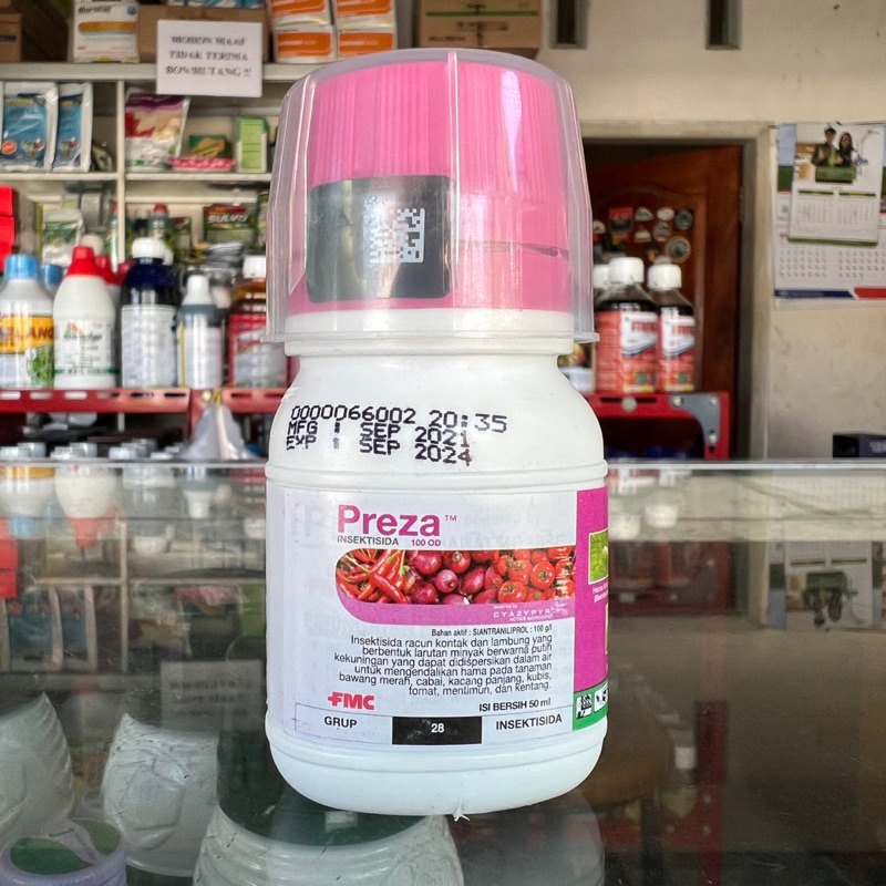 Jual Insektisida Preza 100OD 50ML FMC Pengendali Trips dan Kutu Kutuan ...