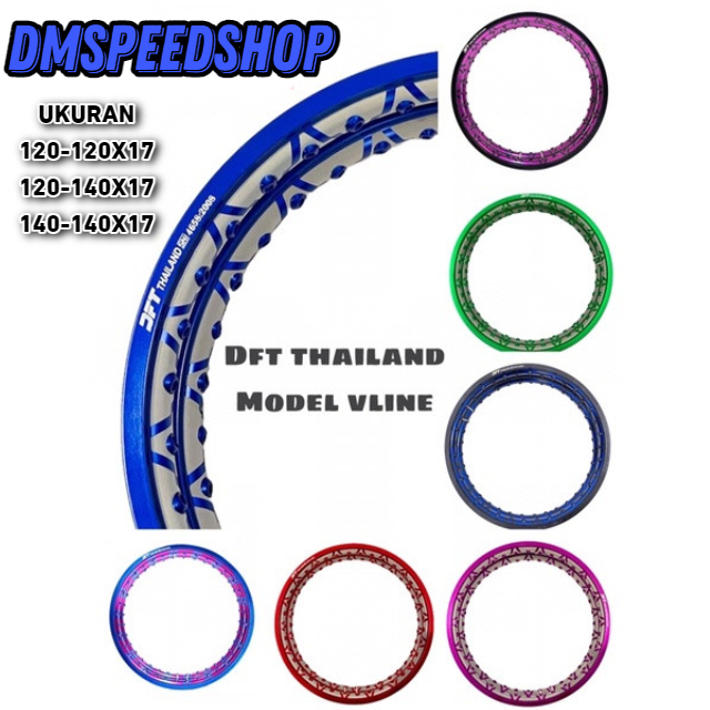 Jual Velg Rim Dft Thailand Vline Velek Dft Velek Jari Jari Shopee Indonesia