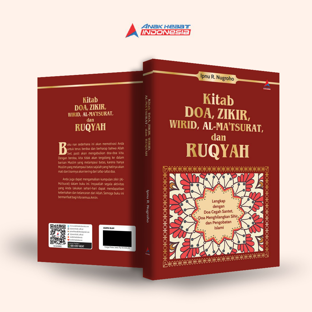 Jual Buku Kitab Doa Zikir Wirid Al Matsurat Dan Ruqyah Lengkap