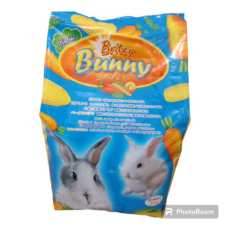 Jual Briter Bunny Makanan kelinci briter bunny corrot frech pack 1 kg ...