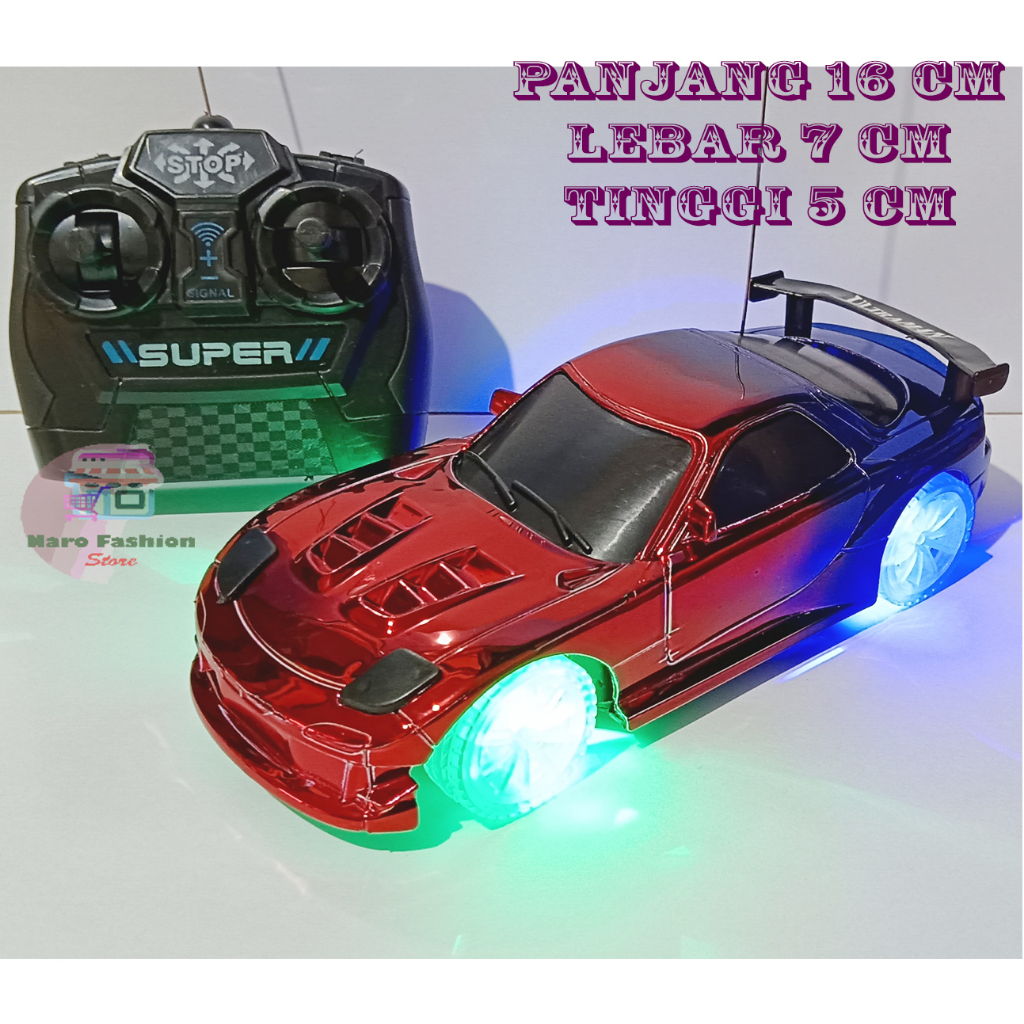 Jual Mobil Remot Kontrol Mini Murah Ban Mobil Bisa Nyala Lampu Warna ...