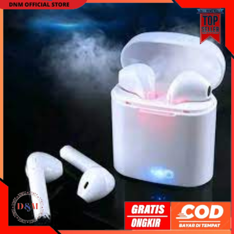 Jual Headset Bluetooth I7S TWS Versi 5.0 Sport True Wireless Earphone