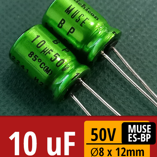 Jual Elco 10uf 50v Nichicon Muse Es Bp 10 Uf Kapasitor Capacitor Wbwele88 Segera Beli Shopee 0810