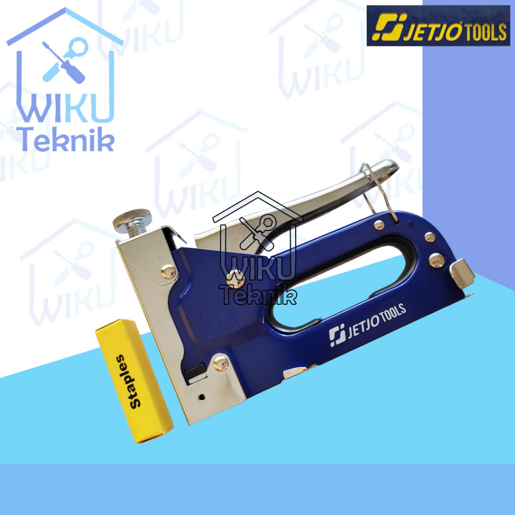 Jual JetJo Staples Stapler Gun Tembak 3in1 6-14 mm Hektar Paku Jok ...