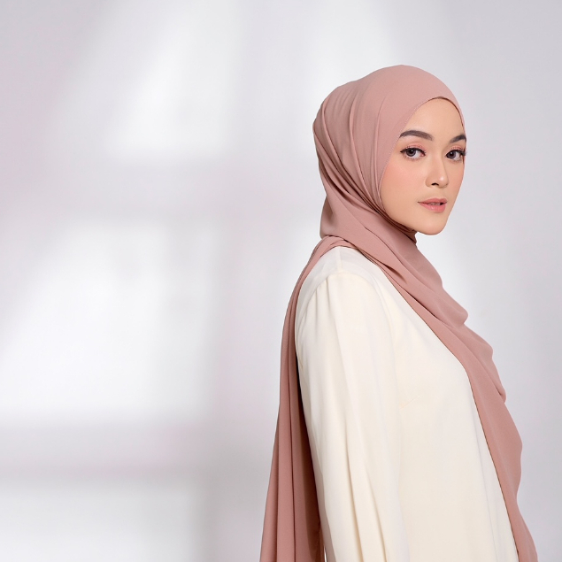 Nabillasyal Lyra Series Pashmina Instant Hijab Instant Ceruti