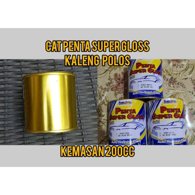 Jual CAT PENTA SUPER GLOSS 339T SG MAPICO YELLOW 200cc | Shopee Indonesia