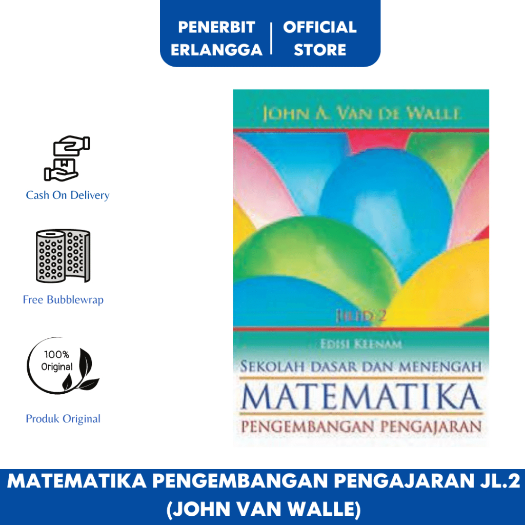 Jual DISKON BUKU ERLANGGA: MATEMATIKA PENGEMBANGAN PENGAJARAN JILID 2 ...