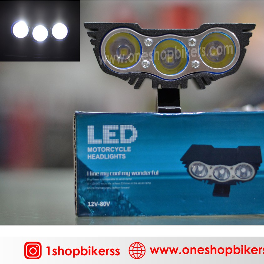 Jual Lampu Fog Kecil TAD OWL 3 Led 30W Black | Shopee Indonesia