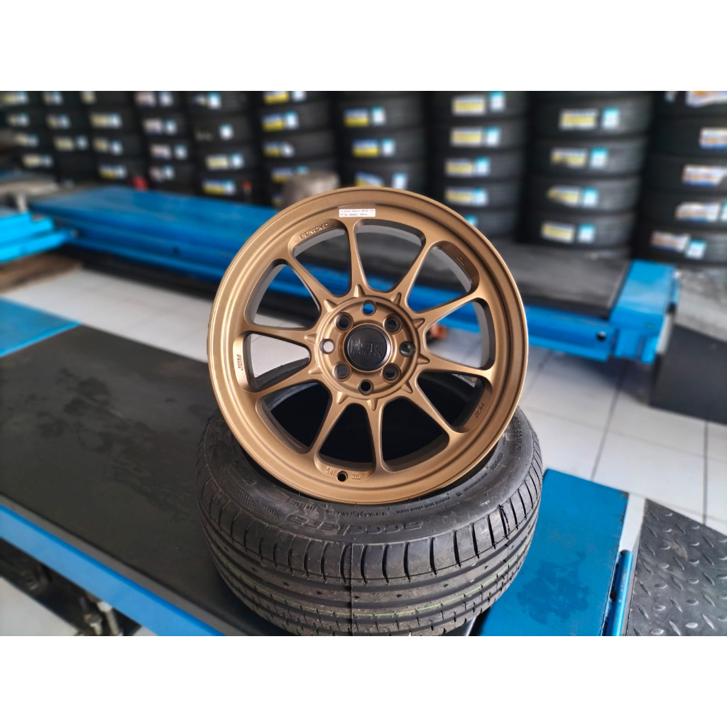 Jual VELG MOBIL RACING HSR DL R16 PCD 4X100 4X114 MOBIL BRIO JAZZ YARIS ...