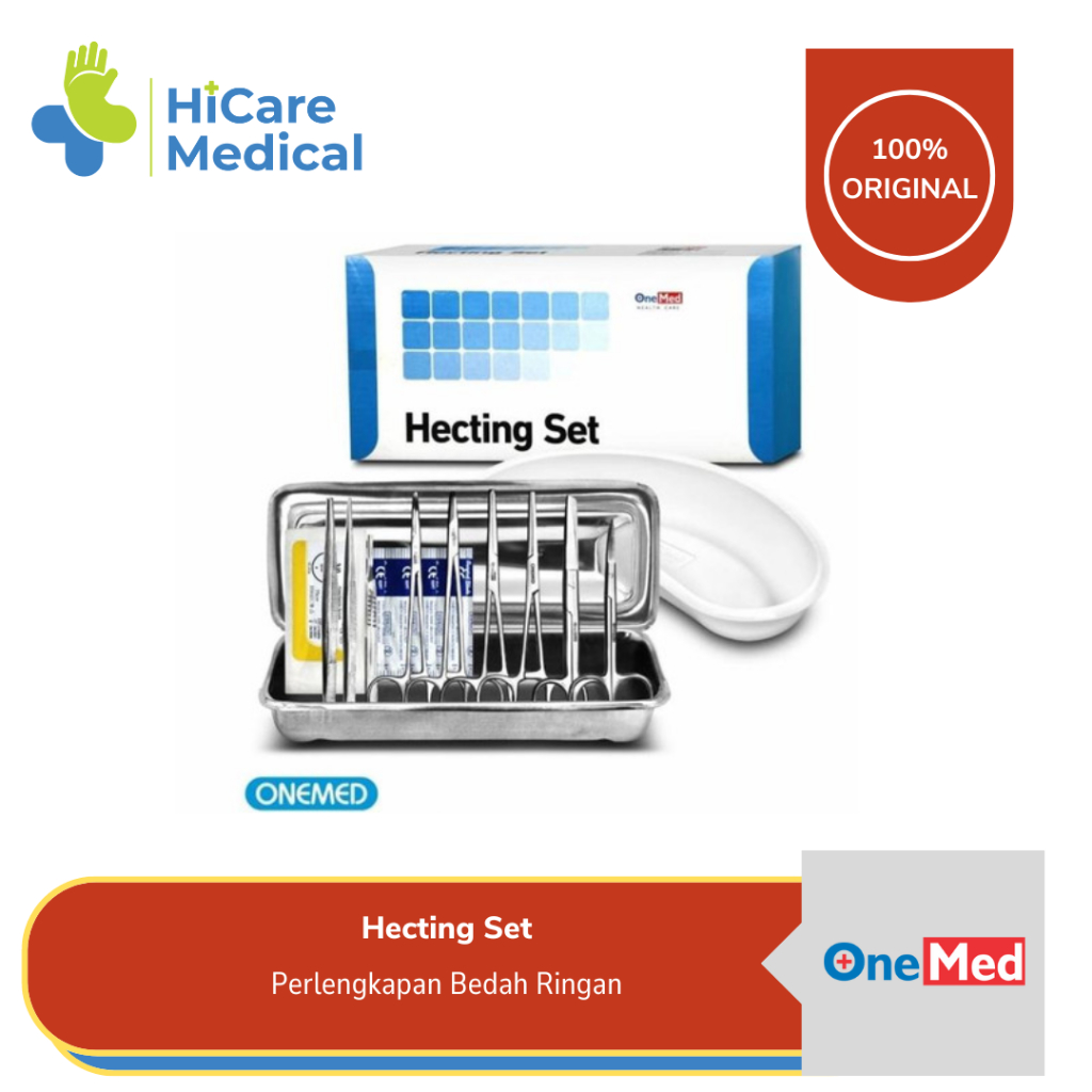 Jual Hecting Set Onemed / Alat Bedah Rawat Luka | Shopee Indonesia