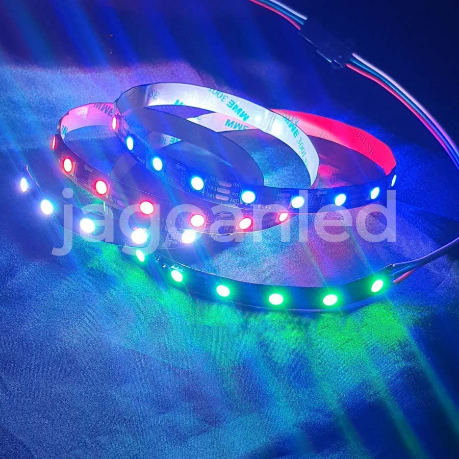 Jual LED Strip Running Addressable RGB Smart WS2811 60 LED 12V 1 Meter Shopee Indonesia