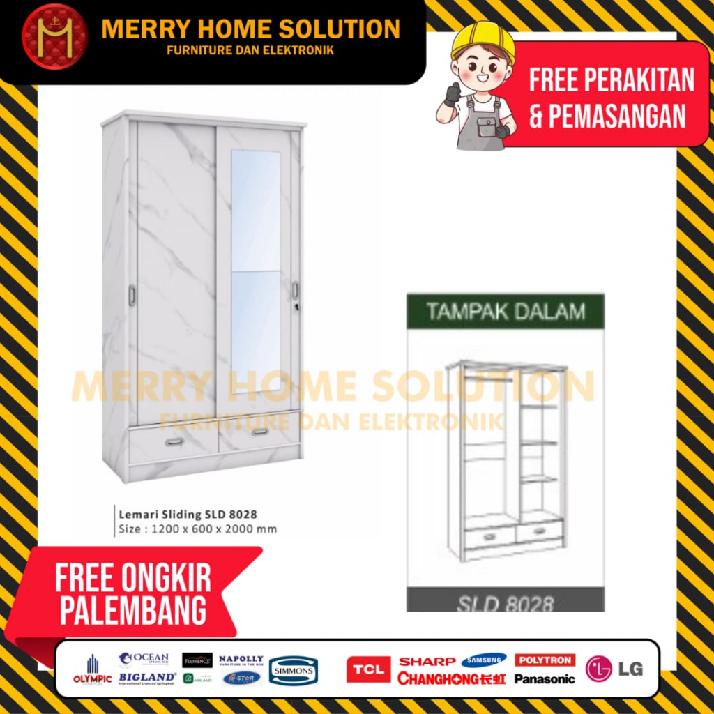 Jual Lemari Pakaian Sliding Pintu Lemari Pakaian Marble Pintu