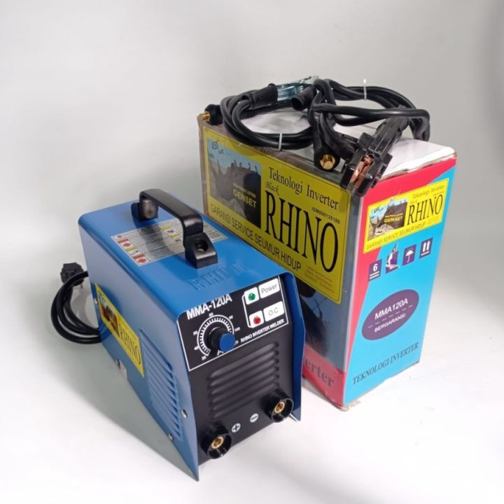 Jual Mesin Las Rhino Mma A Biru Las Inverter Rhino Mma A W