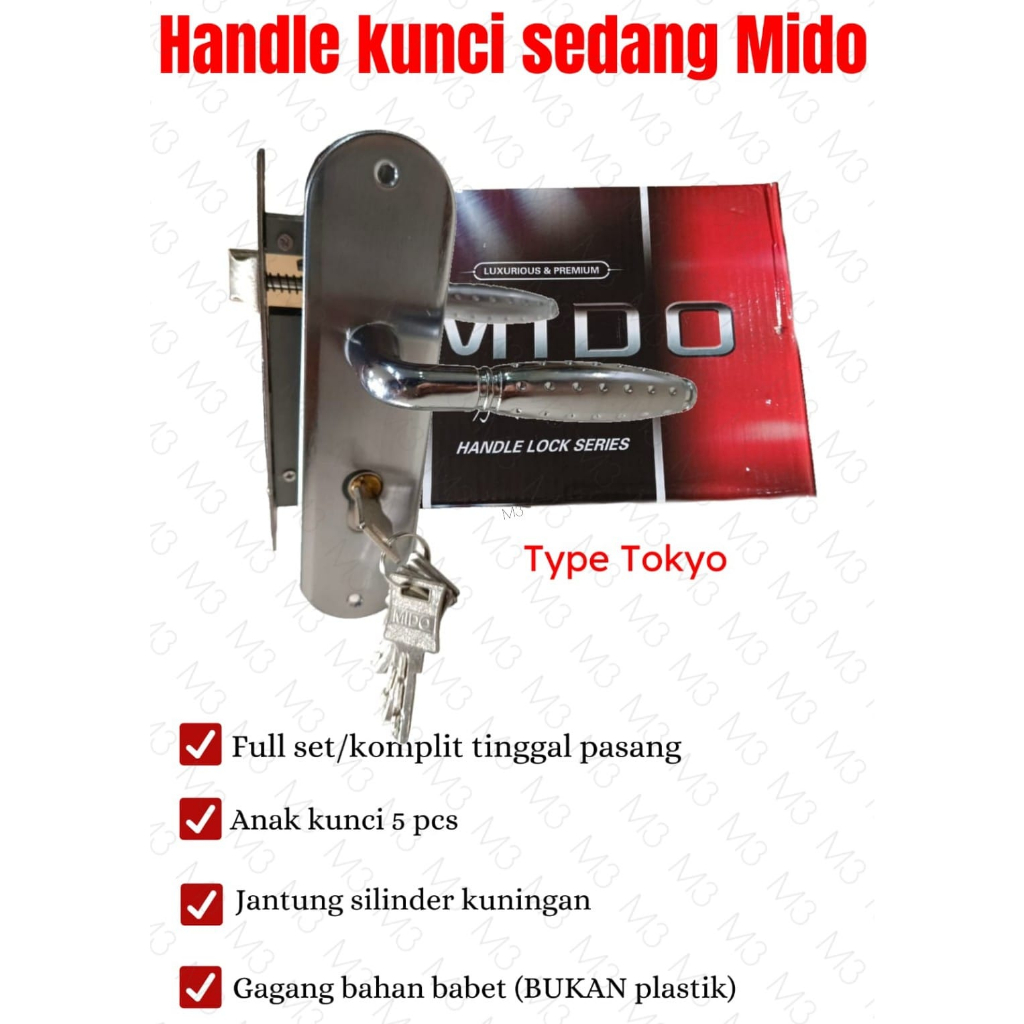 Jual Kunci Pintu Rumah Kunci Pintu Ukuran Tanggung Kunci Pintu Sedang Shopee Indonesia