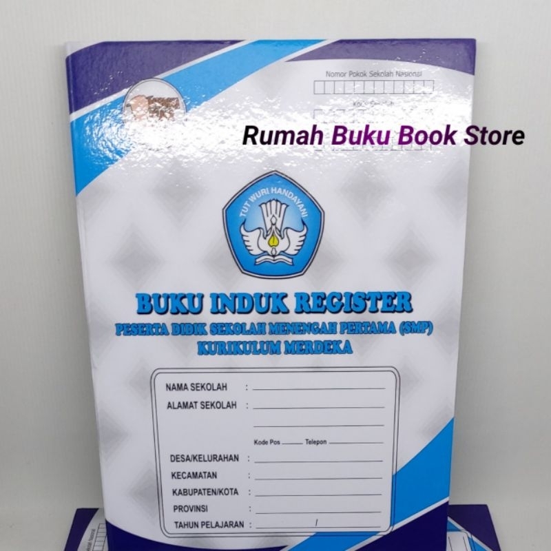 Jual Buku Induk Register Peserta Didik Smp Kurikulum Merdeka Best Seller Shopee Indonesia