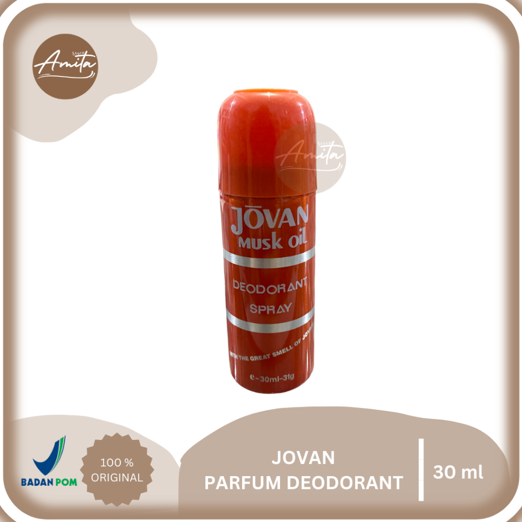 PARFUM JOVAN MUSK OIL DEODORANT SPRAY 30 ML