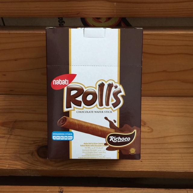 Jual Nabati Rolls 1 Box isi 20 pcs Ukuran Kecil 6 gram Rasa | Shopee ...