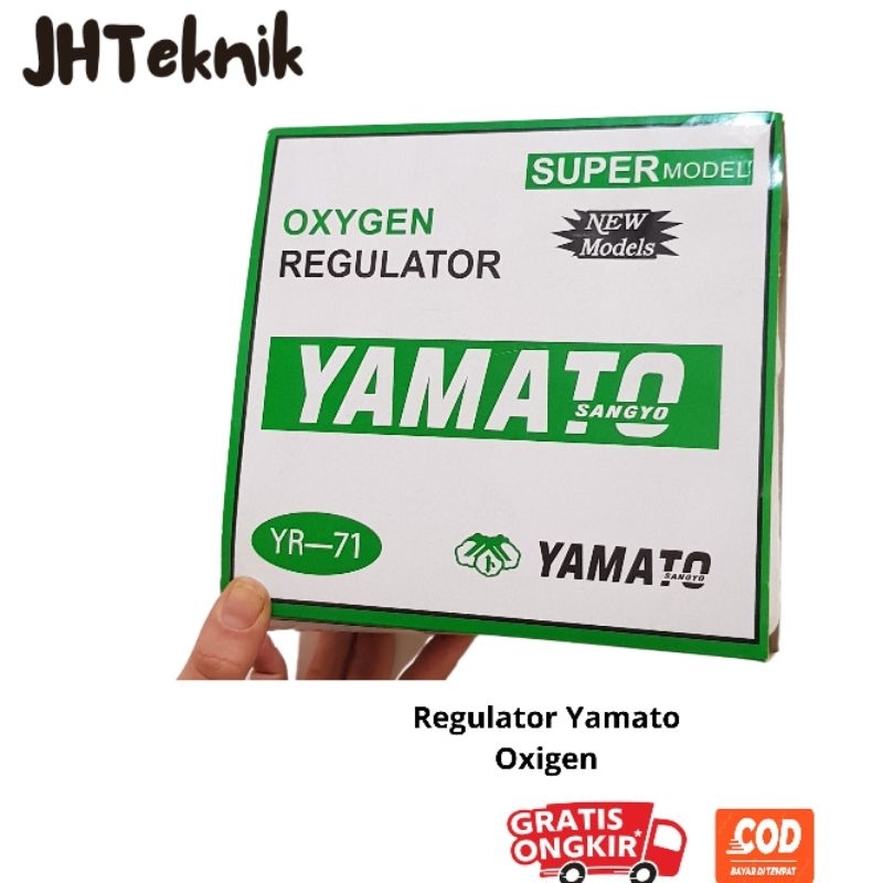 Jual Yamato Regulator Las Oxygen Regulator Oxygen Yamato Jhteknik Shopee Indonesia