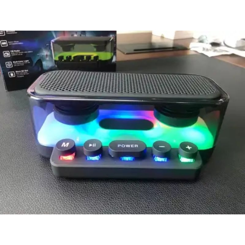 Jual Speaker Bluetooth Model Piano 2026 Stage Lighting RGB | Shopee