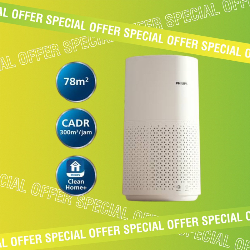Jual PHILIPS AC1715/20 Smart Sensing Air Purifier 78m2 - White | Shopee ...