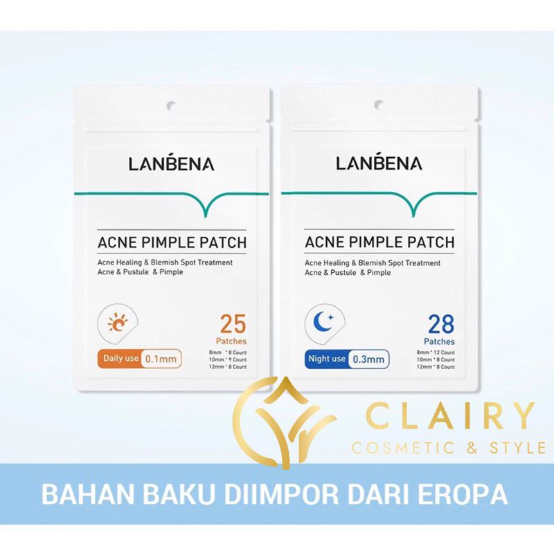 Jual Lanbena Acne Pimple Patch Day Night Meredahkan Jerawat Shopee