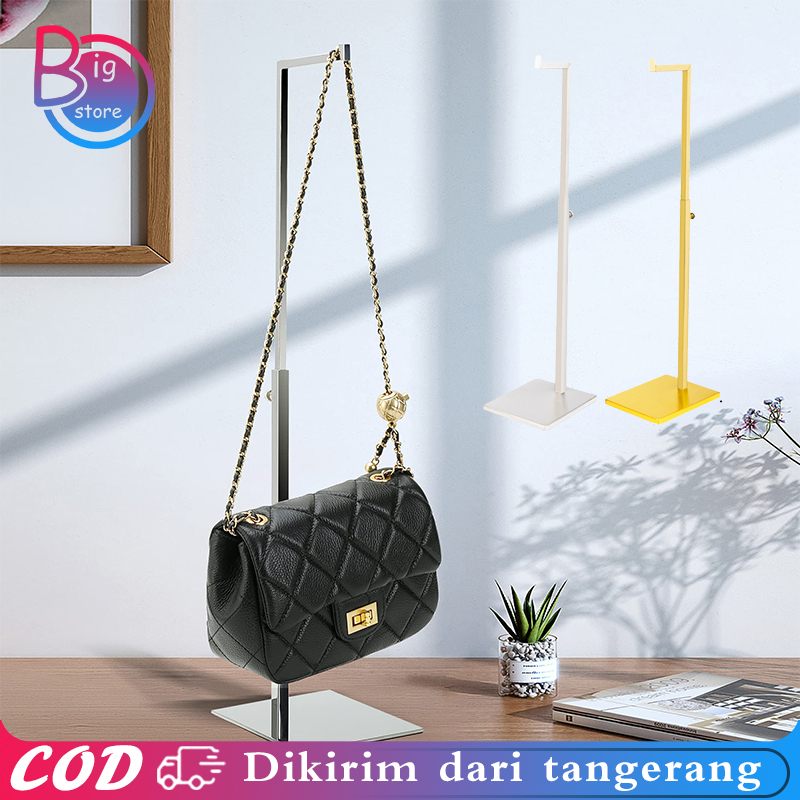 Jual Rak Gantungan Tas Stainless Steel Stand Hanger Gantungan Tas