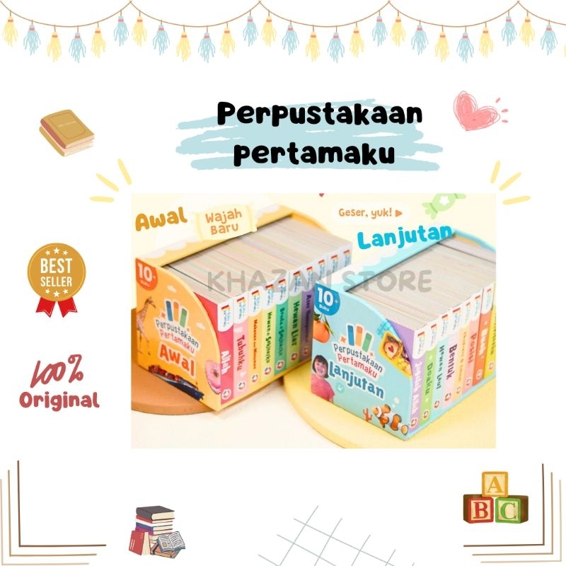 Jual Buku Perpustakaan Pertamaku Paket Istimewa 10 Buku + BOX EXCLUSIVE ...