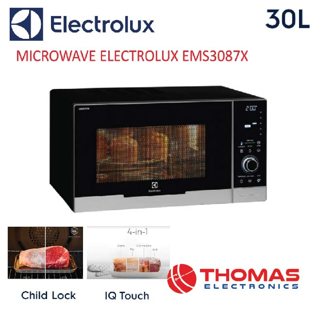 Jual Microwave Electrolux EMS3087X EMS 3087 X Garansi Resmi Shopee Indonesia
