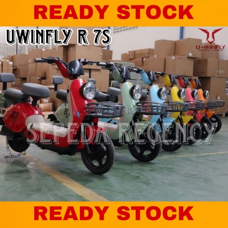 Jual Sepeda Listrik UWINFLY R 7S/ REDFISH 7S Electric Bike 500 Watt ...