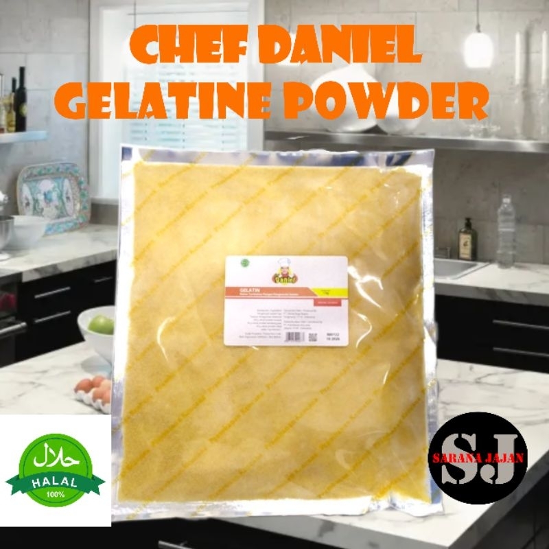 Jual Chef Daniel Gelatin Powder 1kg - HALAL | Shopee Indonesia