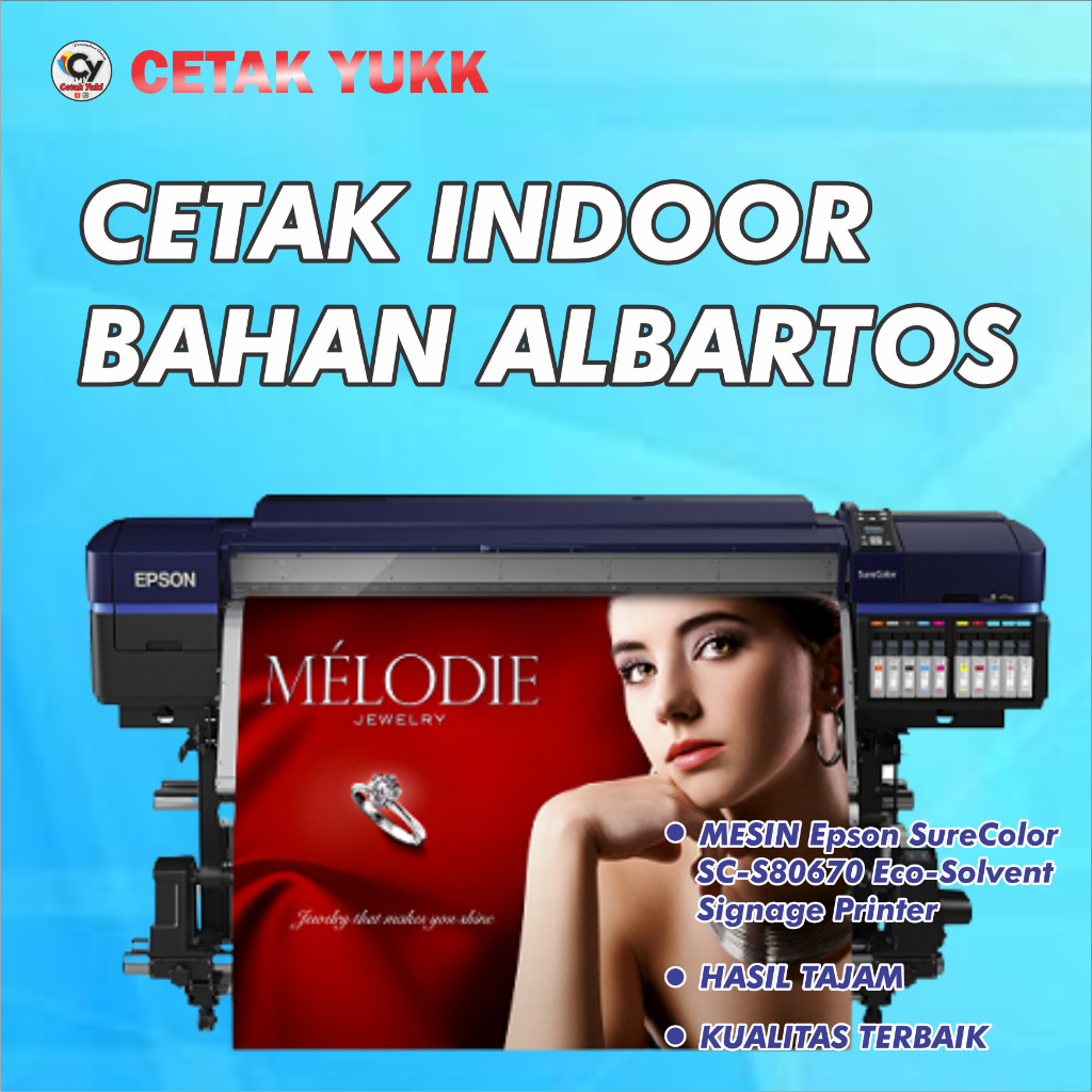 Jual Cetak Albatros Indoor Meteran Shopee Indonesia