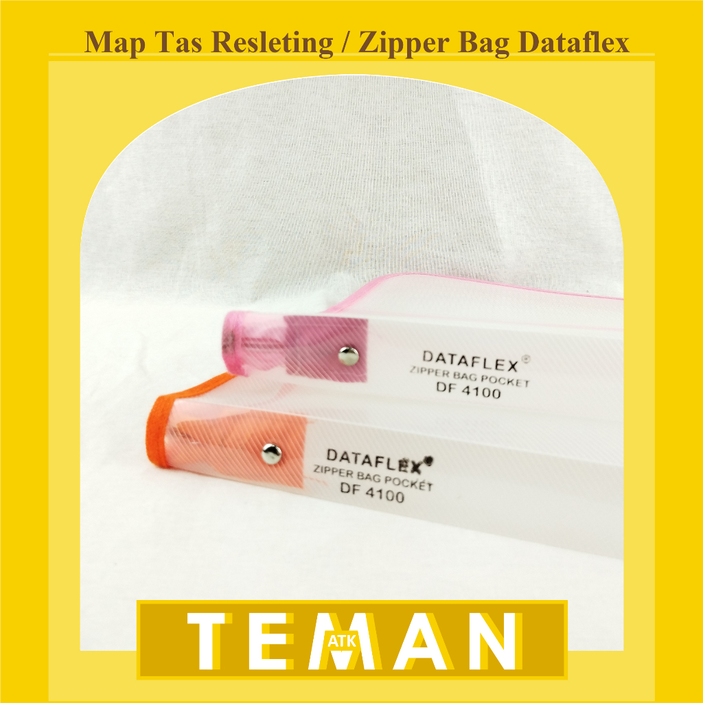 Jual Map Plastik Tas Resleting / Zipper Bag Folio Dataflex | Shopee ...