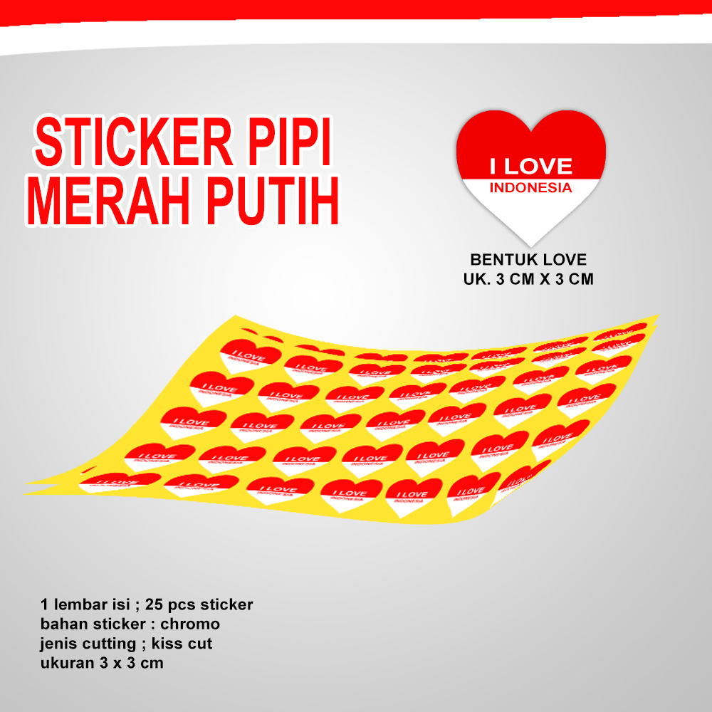 Jual Sticker Pipi HUT RI | Shopee Indonesia