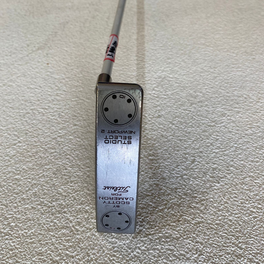 SCOTTY CAMERON PRO Platinum Newport 2 Mid Slant Putter RH -35 Noir