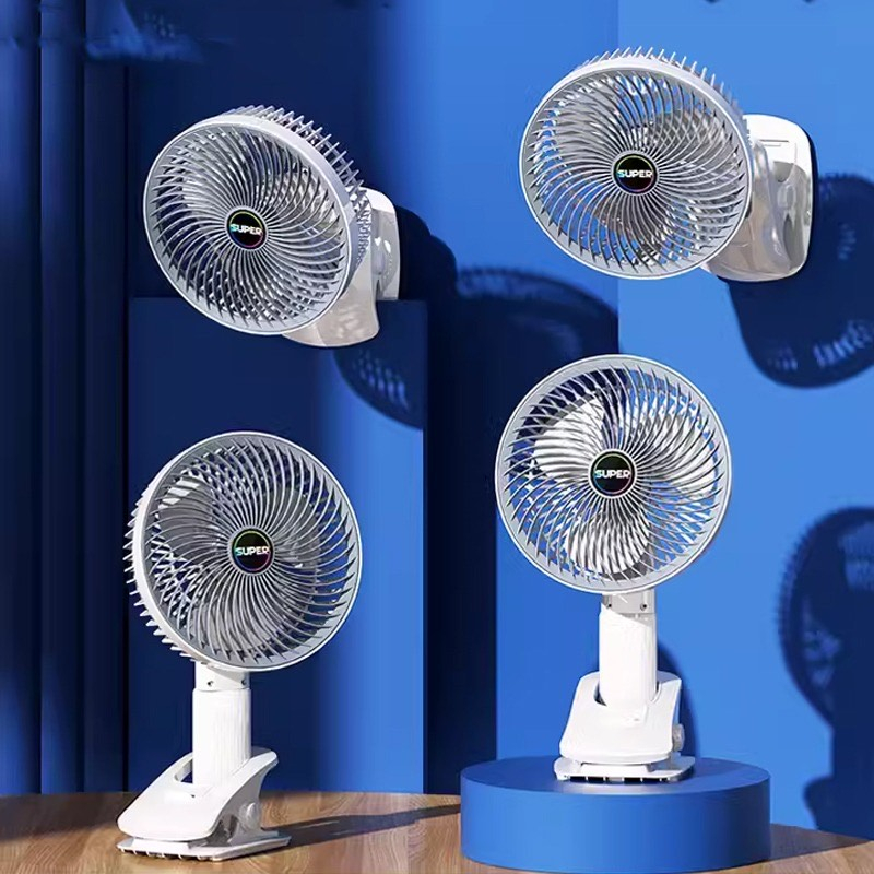 Jual Clip Fan Kipas Portable 4 in 1 Multifungsi bisa Berdiri Genggam ...