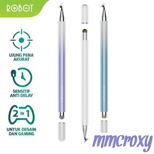 Jual Robot RSP01 Universal 2 in 1 Stylus Pen for Tablet | Shopee Indonesia