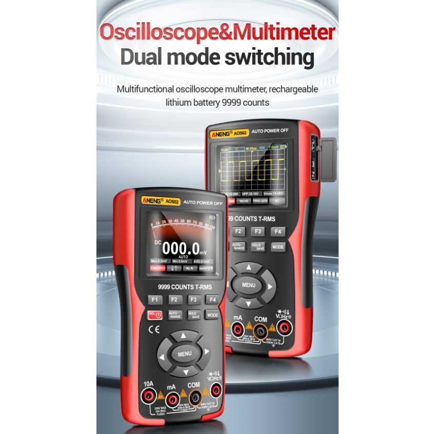 Jual Digital Multimeter Oscilloscope True RMS Shopee Indonesia
