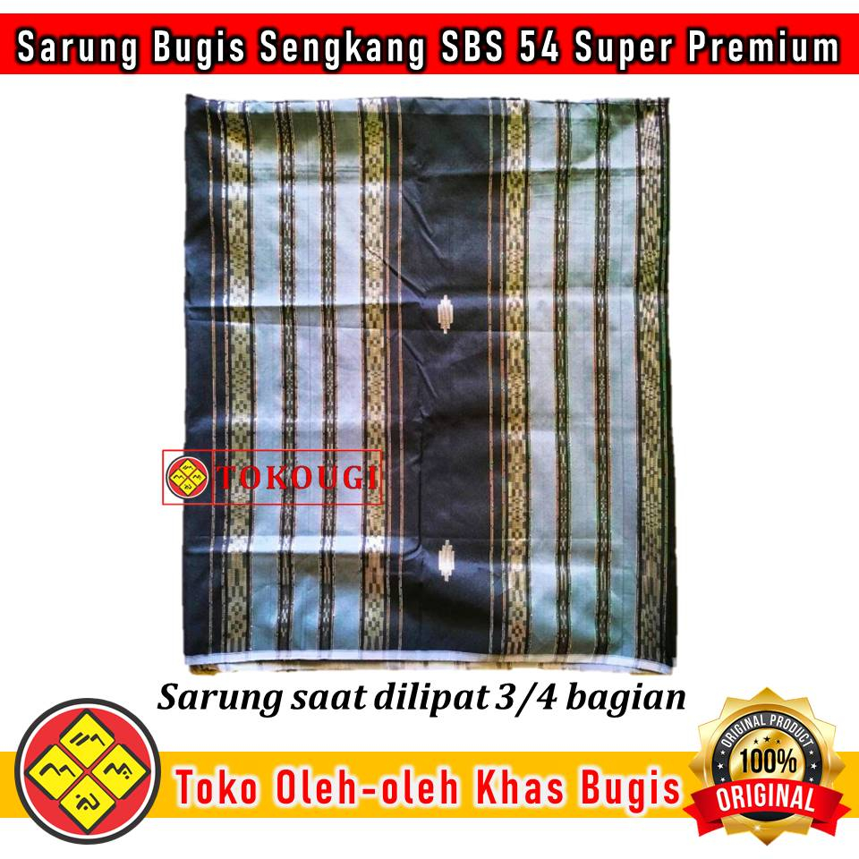 Jual Kain Tenun Lipak Sabbe Sengkang Asli Type SBS 54 Super Premium ...