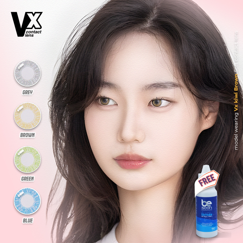 Jual Omega Vx Kiwi Softlens Free Cairan Shopee Indonesia