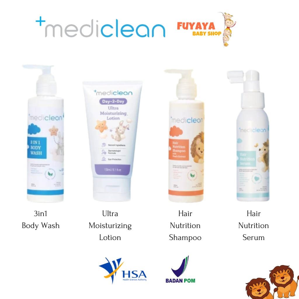 Jual MEDICLEAN Skincare Bayi & Anak - Hair Nutrition Shampoo / Hair ...