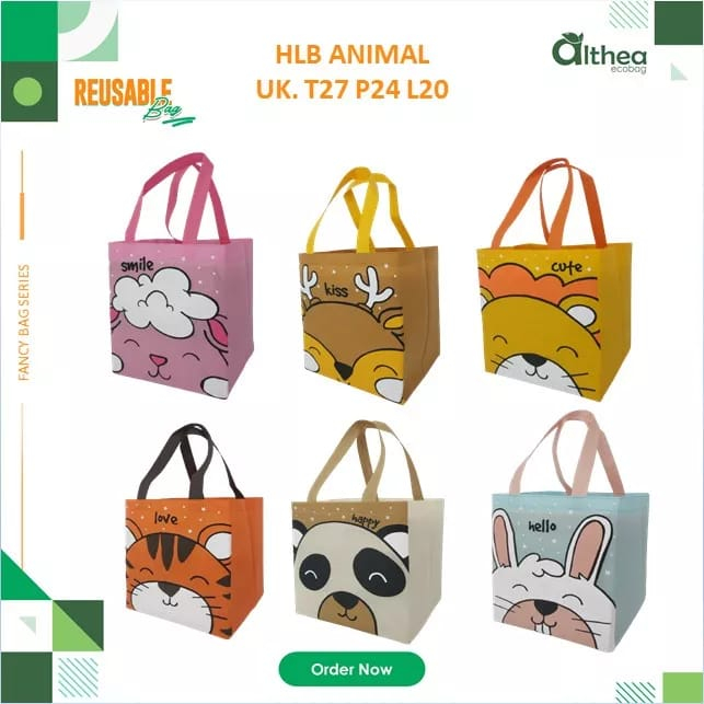 Jual Tas Animal Ulang Tahun | Goodie bag Nasi Ulang Tahun | Birthday