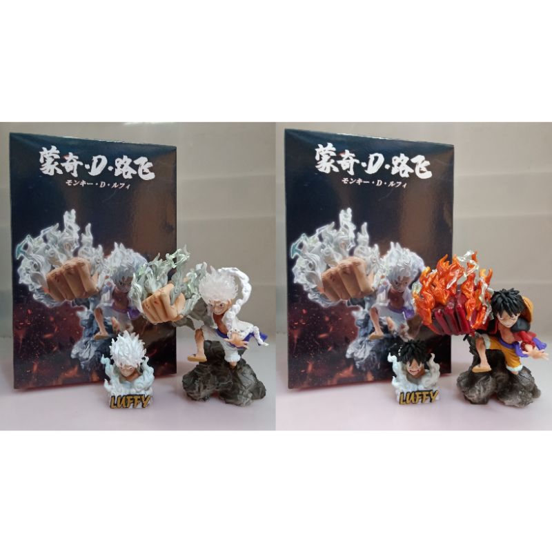 Jual Mainan Action Figure One Piece Monkey D luffy Gomu Gomu No Bajarng ...
