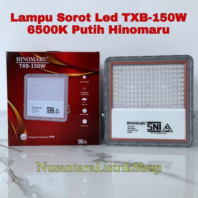 Jual Lampu Sorot Led Hinomaru Txb 150w New Lampu Tembak Flood Light