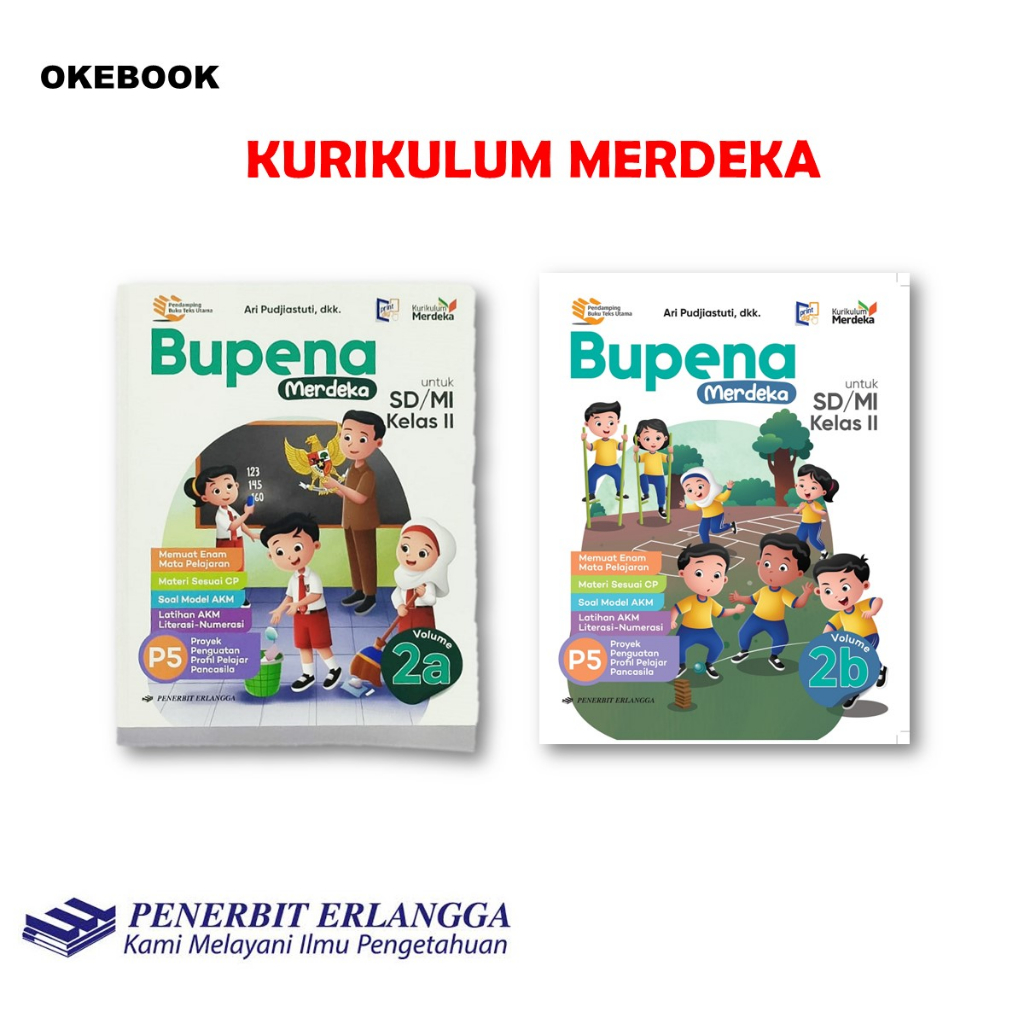 Jual Bupena SD Kelas 2 A B - Kurikulum Merdeka | Shopee Indonesia