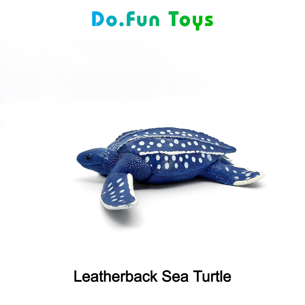 Jual Animal Figurine | LEATHERBACK SEA TURTLE / Mainan Miniatur Penyu ...