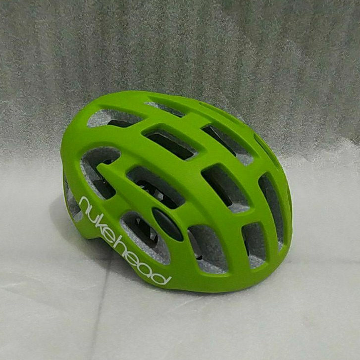 Jual Helm Sepeda (MTB / Folding Bike) Nukehead De Medici Green (Hijau